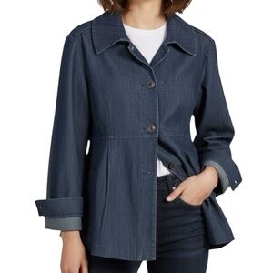 Sandro Jacket Blue Denim size 1X